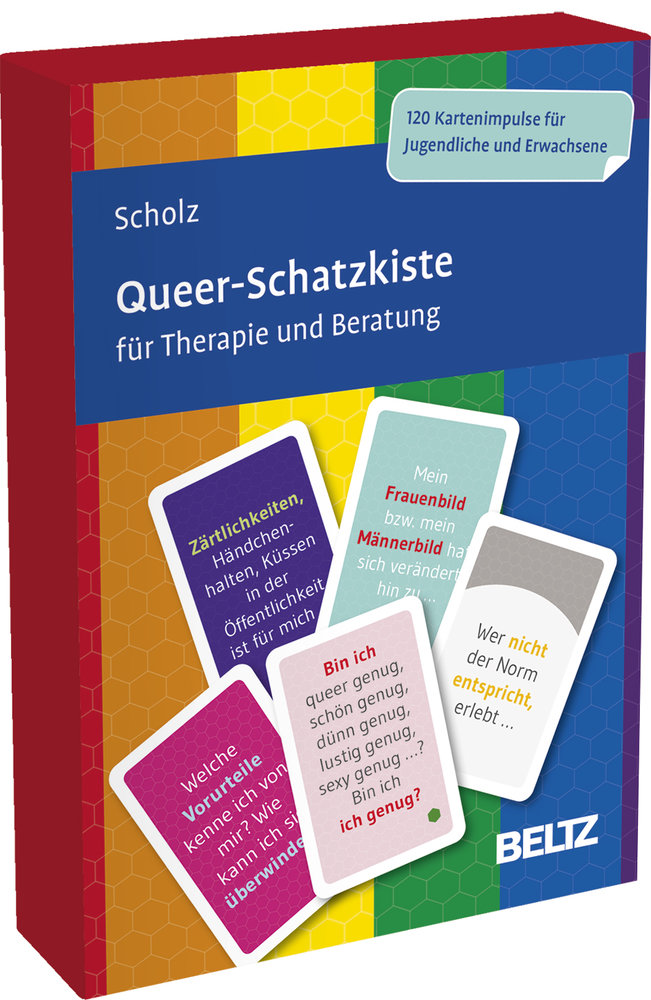 Queer-Schatzkiste für Therapie und Beratung