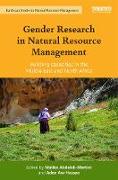 Gender Research in Natural Resource Management