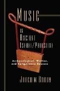 Music in Ancient Israel/Palestine