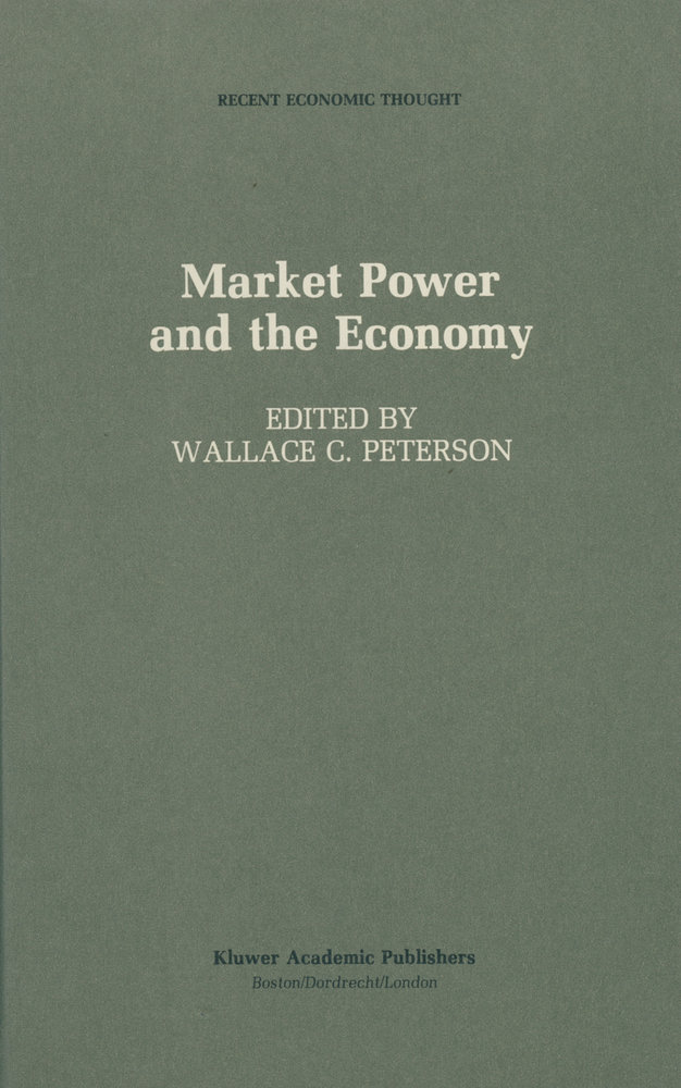 Market Power and the Economy