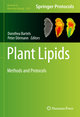 Plant Lipids