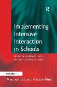 Implementing Intensive Interaction in Schools