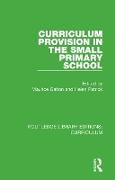 Curriculum Provision in the Small Primary School