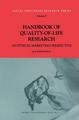 Handbook of Quality-of-Life Research