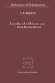 Handbook of Means and Their Inequalities