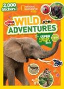 National Geographic Kids Wild Adventures Super Sticker Activity Book