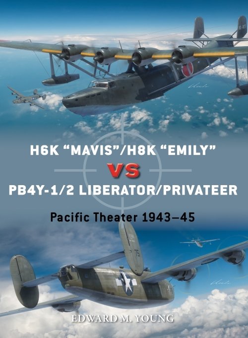 H6K  Mavis /H8K  Emily  vs PB4Y-1/2 Liberator/Privateer