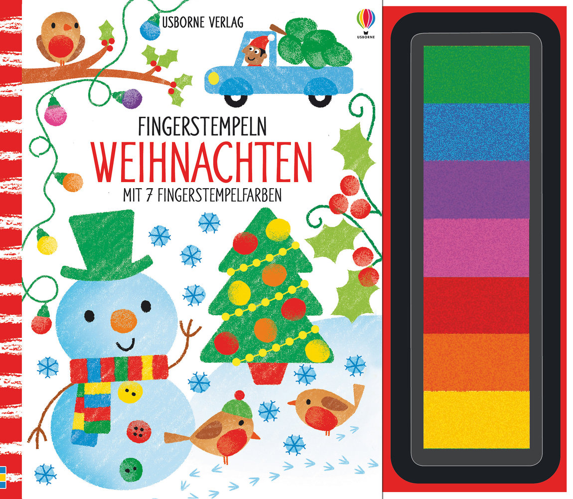 Fingerstempeln: Weihnachten