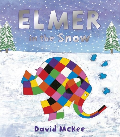 Elmer in the Snow