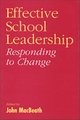 Effective School Leadership