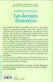 Les derniers rhinocéros