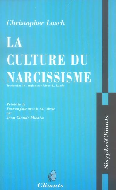 La culture du narcissisme