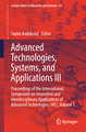 Advanced Technologies, Systems, and Applications III