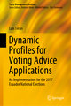 Dynamic Profiles for Voting Advice Applications