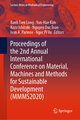 Proceedings of the 2nd Annual International Conference on Material, Machines and Methods for Sustainable Development (MMMS2020)