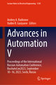 Advances in Automation V