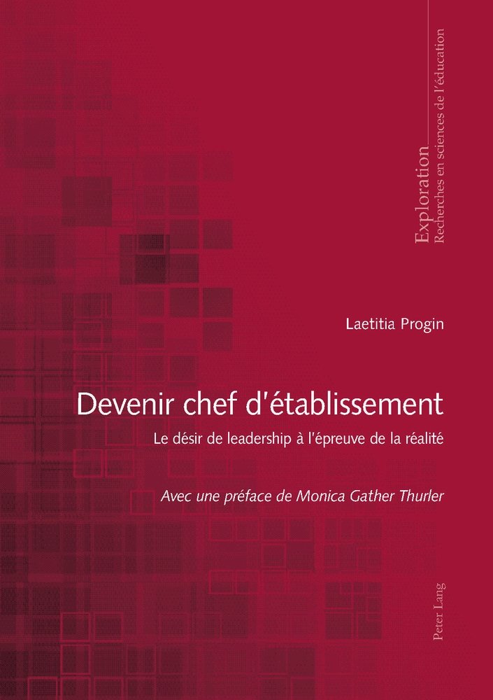 Devenir chef d¿établissement