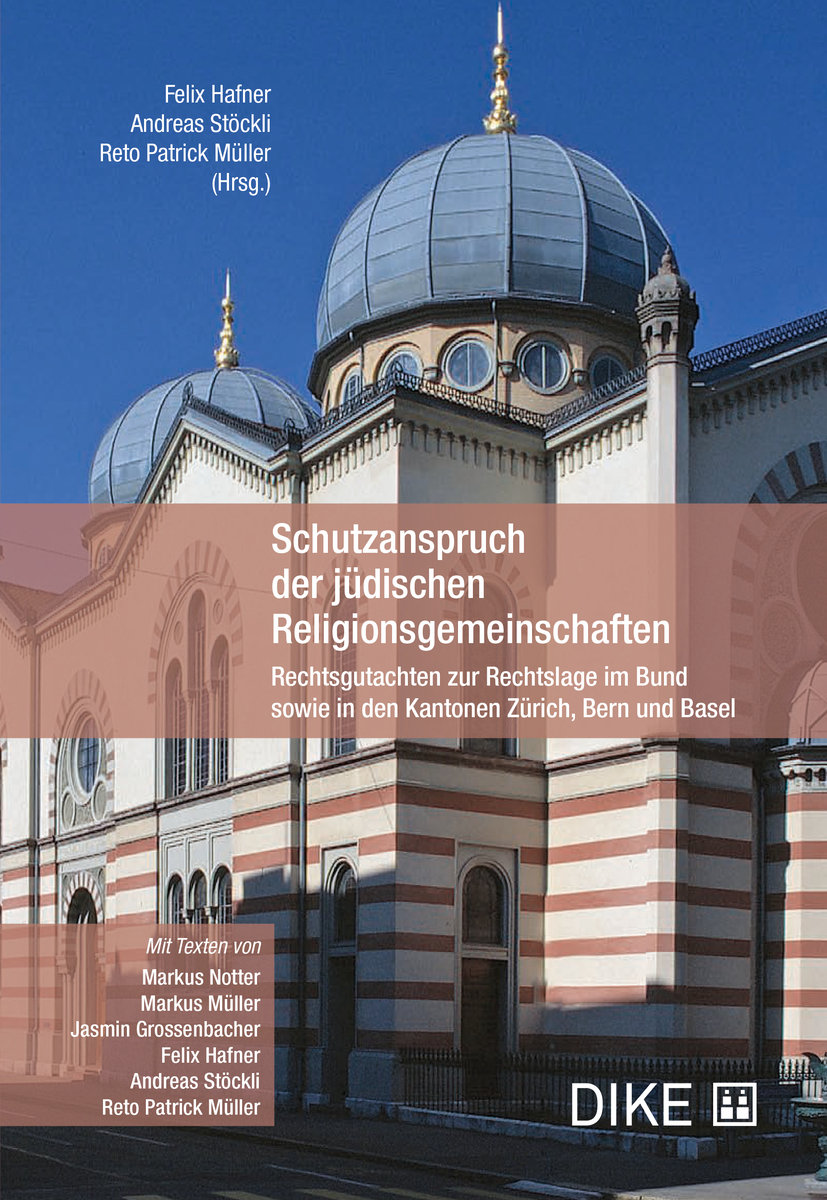 Schutzanspruch der jüdischen Religionsgemeinschaften