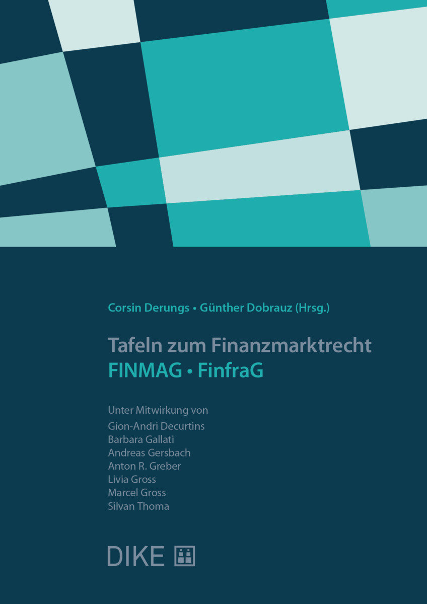 Tafeln zum Finanzmarktrecht: FINMAG/FinfraG