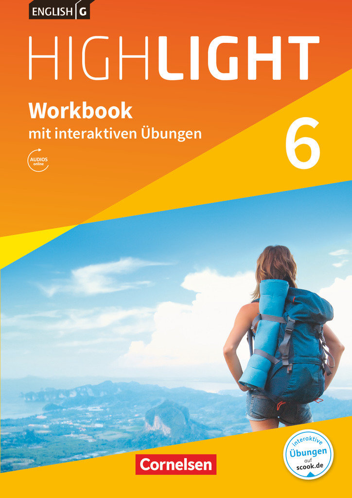 English G Highlight, Hauptschule, Band 6: 10. Schuljahr, Workbook mit interaktiven Übungen online, Mit Audios online