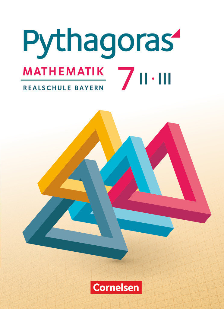 Pythagoras, Realschule Bayern, 7. Jahrgangsstufe (WPF II/III), Schulbuch