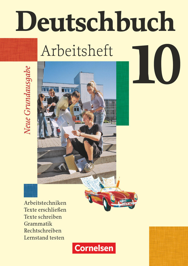 Deutschbuch, Sprach- und Lesebuch, Grundausgabe 2006, 10. Schuljahr, Arbeitsheft mit Lösungen