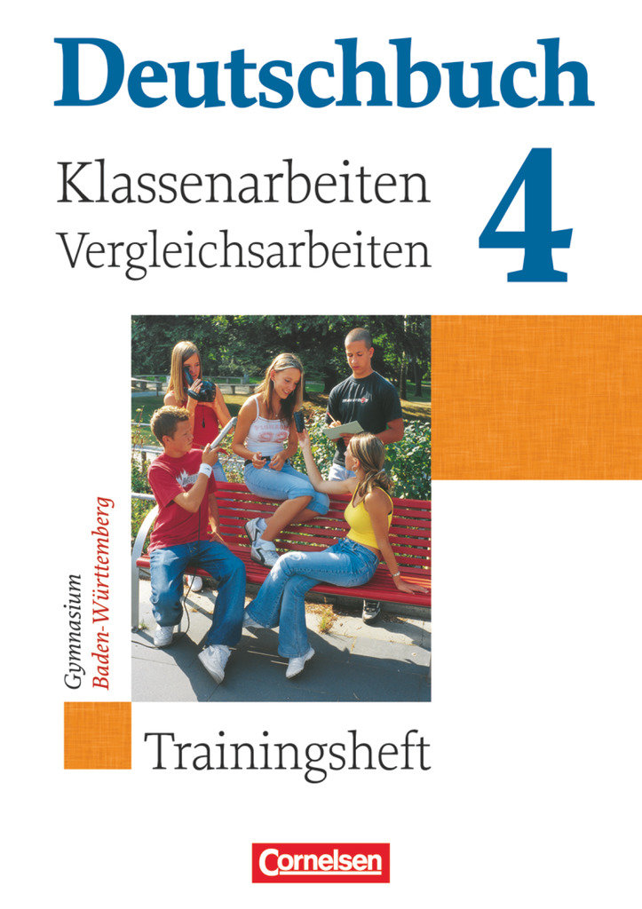 Deutschbuch Gymnasium, Baden-Württemberg - Ausgabe 2003, Band 4: 8. Schuljahr, Klassenarbeitstrainer mit Lösungen