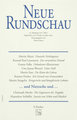 Neue Rundschau 2000/1 Heft 1 - Neue Rundschau Ausgabe 2000