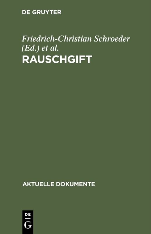 Rauschgift