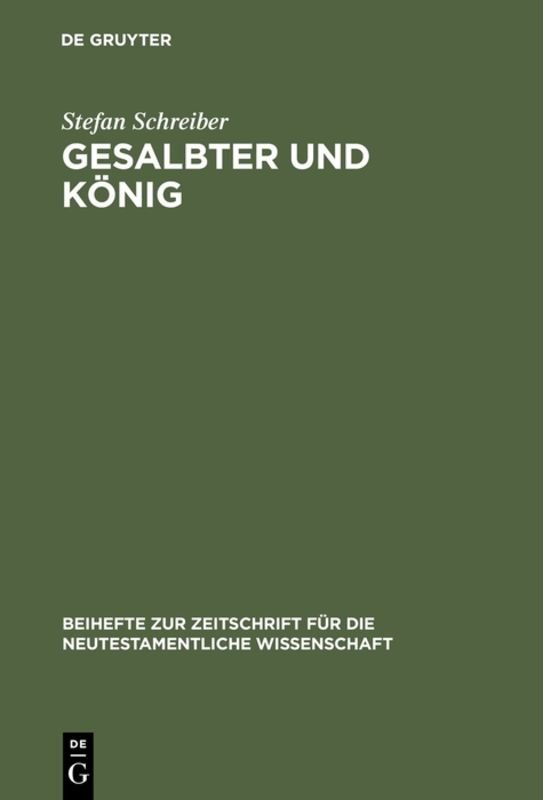 Gesalbter und König