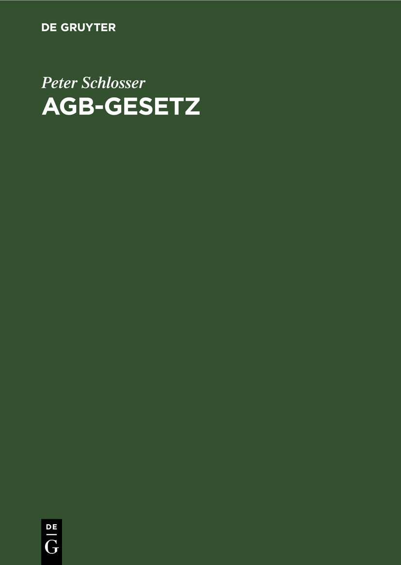 AGB-Gesetz