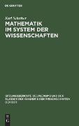 Mathematik im System der Wissenschaften