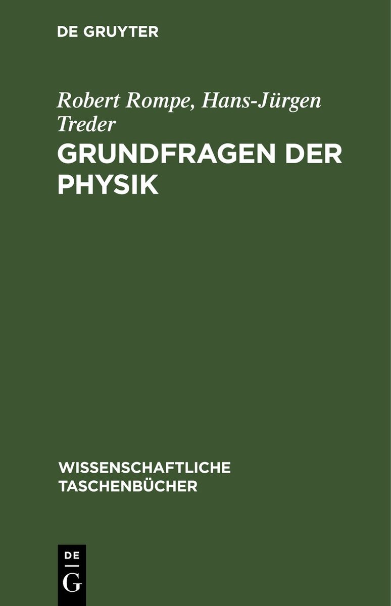 Grundfragen der Physik