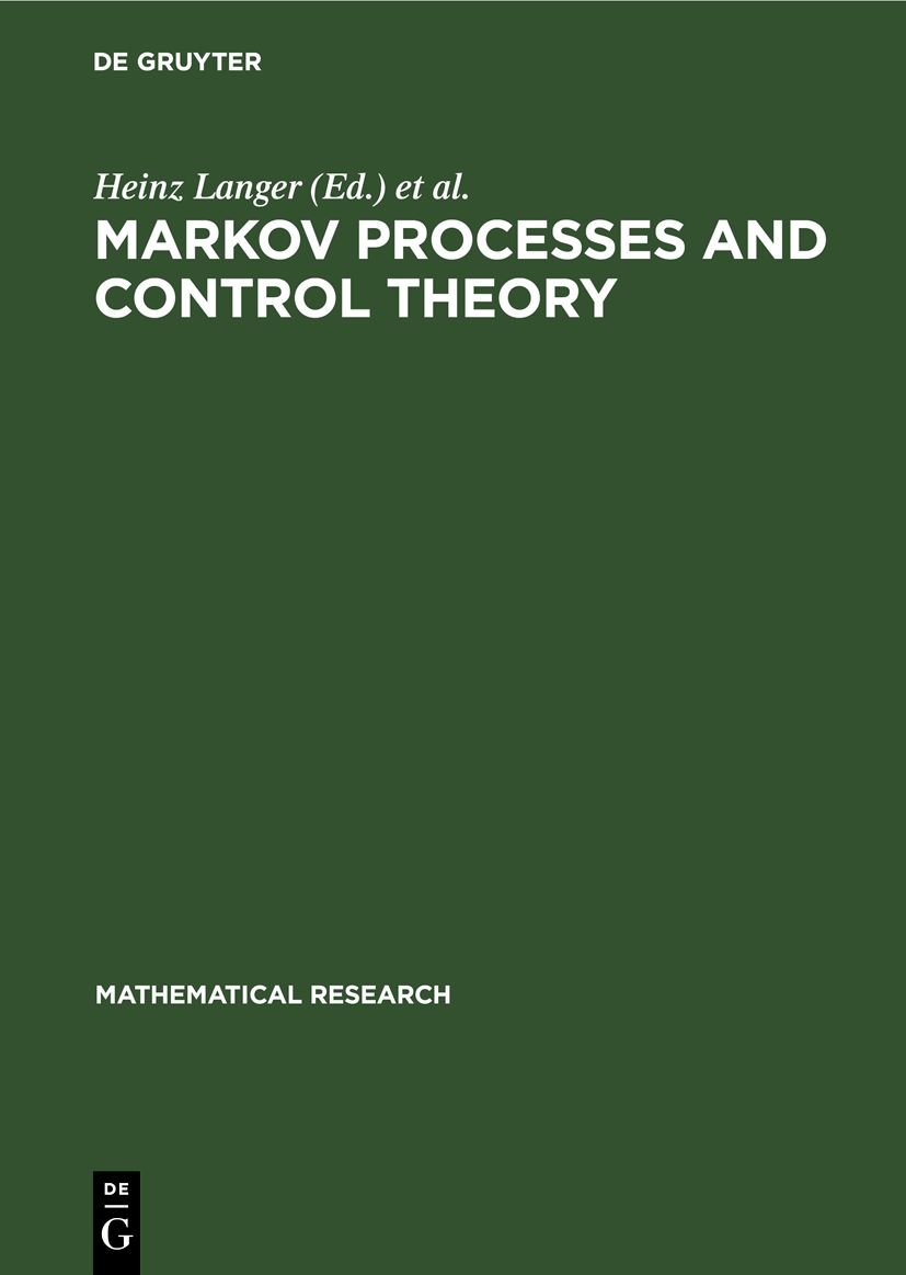 Markov Processes and Control Theory