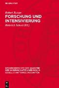 Forschung und Intensivierung