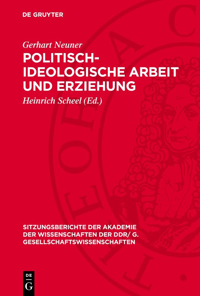 Politisch-ideologische Arbeit und Erziehung