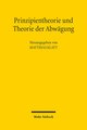 Prinzipientheorie und Theorie der Abwägung