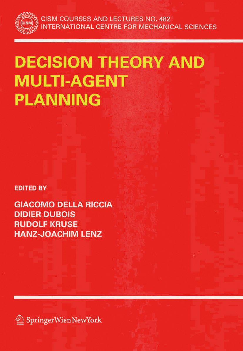 Decision Theory and Multi-Agent Planning