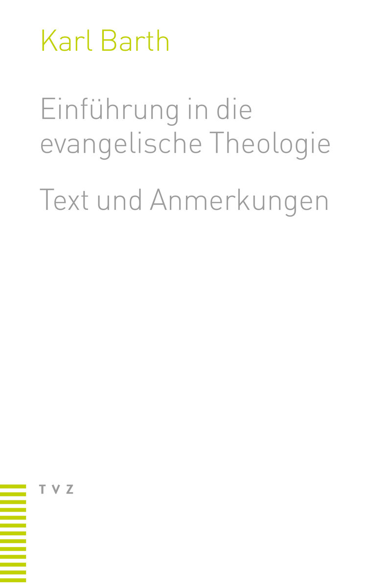 Einführung in die evangelische Theologie