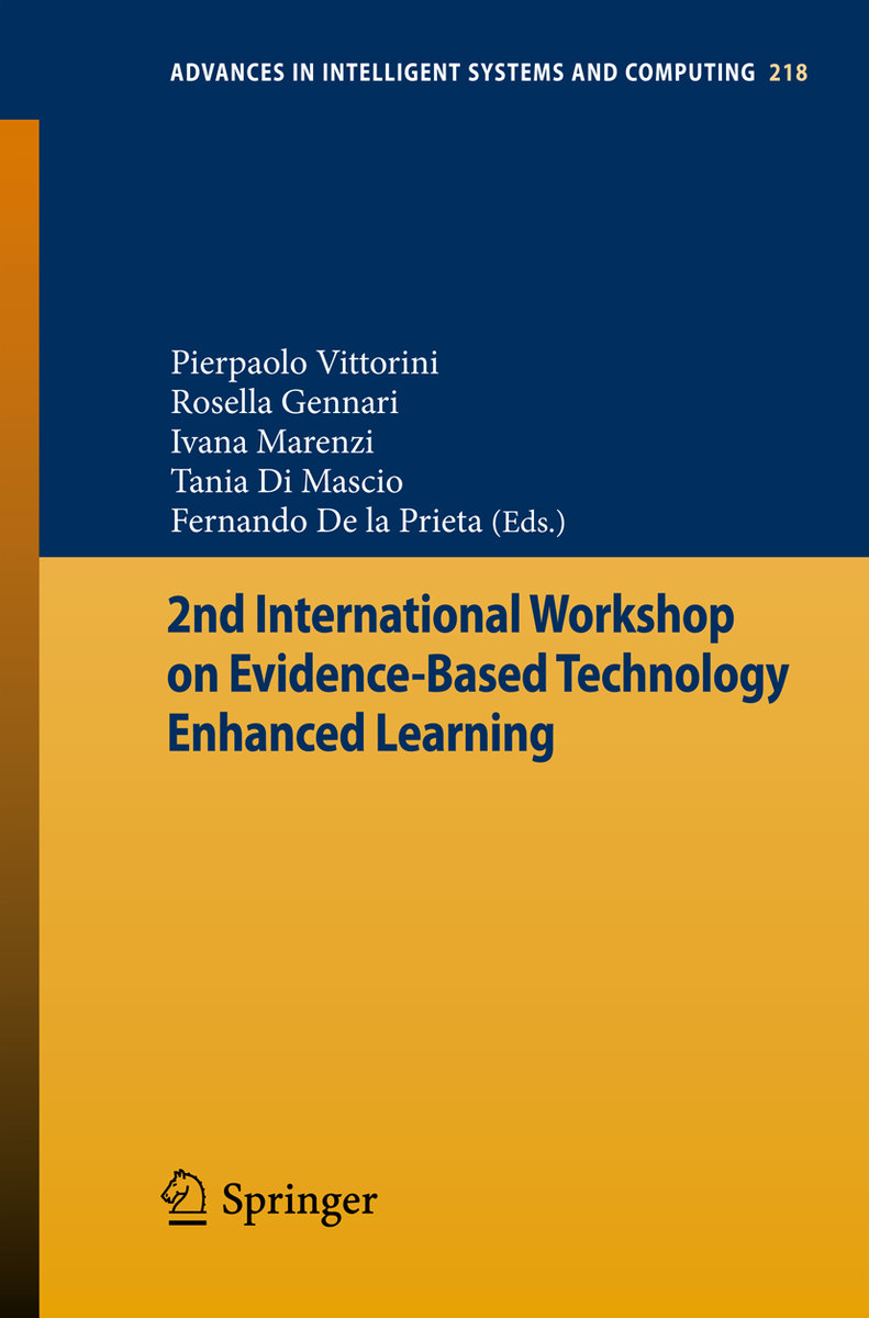 2nd International Workshop on Evidence-based Technology Enhanced Learning