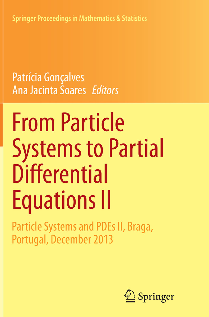 From Particle Systems to Partial Differential Equations II