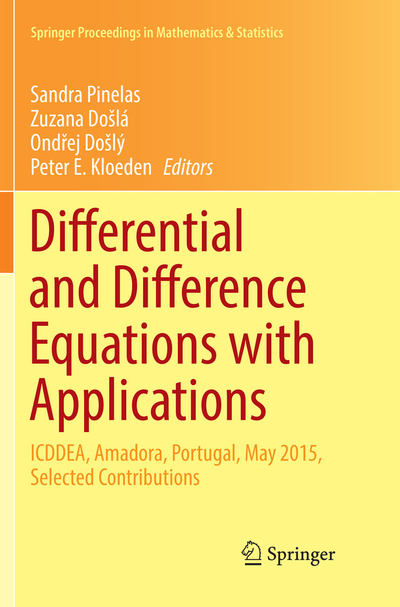 Differential and Difference Equations with Applications