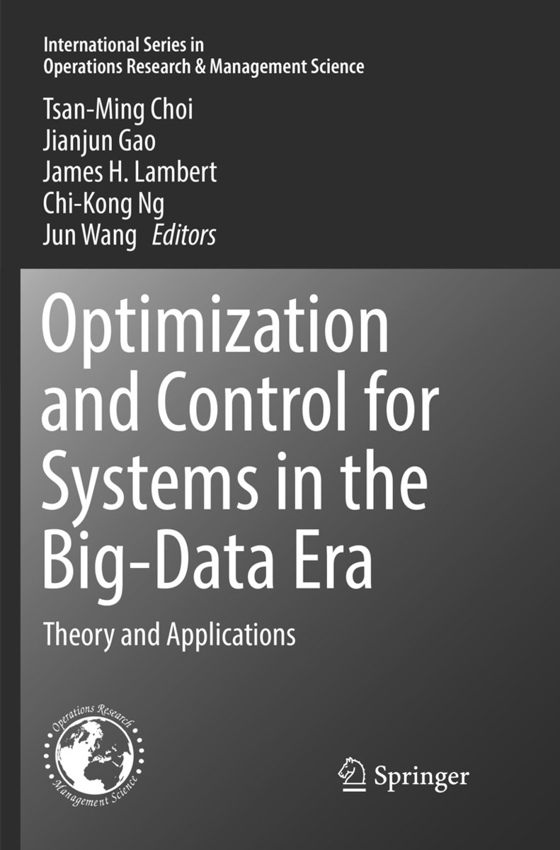 Optimization and Control for Systems in the Big-Data Era