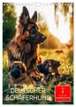 Deutscher Schäferhund - mutig und zuverlässig (Wandkalender 2025 DIN A4 hoch), CALVENDO Monatskalender