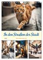 In den Straßen der Stadt - Tiere mitten unter uns (Wandkalender 2025 DIN A4 hoch), CALVENDO Monatskalender