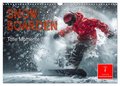 Snowboarden - tolle Momente (Wandkalender 2025 DIN A3 quer), CALVENDO Monatskalender