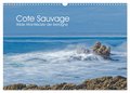 Cote Sauvage. Wilde Atlantikküste der Bretagne. (Wandkalender 2025 DIN A3 quer), CALVENDO Monatskalender