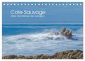 Cote Sauvage. Wilde Atlantikküste der Bretagne. (Tischkalender 2025 DIN A5 quer), CALVENDO Monatskalender