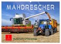 Mähdrescher - autonom unterwegs (Wandkalender 2025 DIN A2 quer), CALVENDO Monatskalender