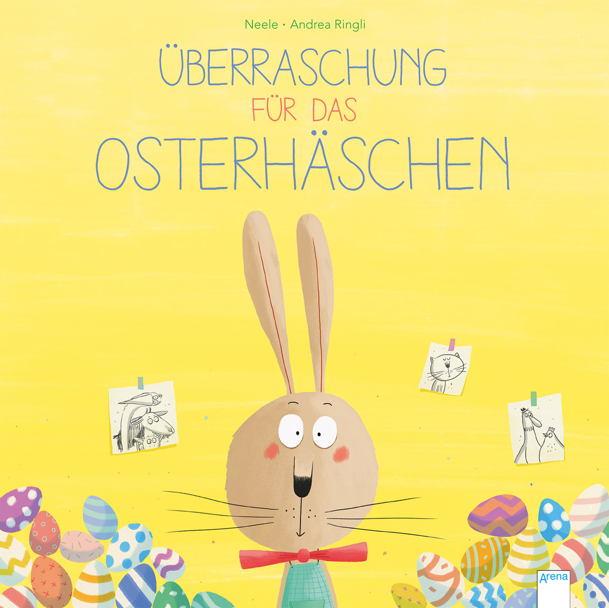 Überraschung für das Osterhäschen